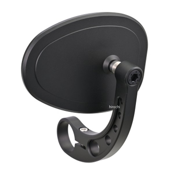 DAYTONA  BEミラーMIKAZUKI OVAL ブラック