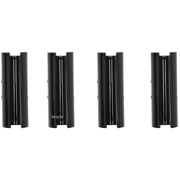 482171  S&S Cycle プッシュロッド キーパー セット 2.2インチ 17年-21年 ハーレー ミルウォーキーエイト 黒