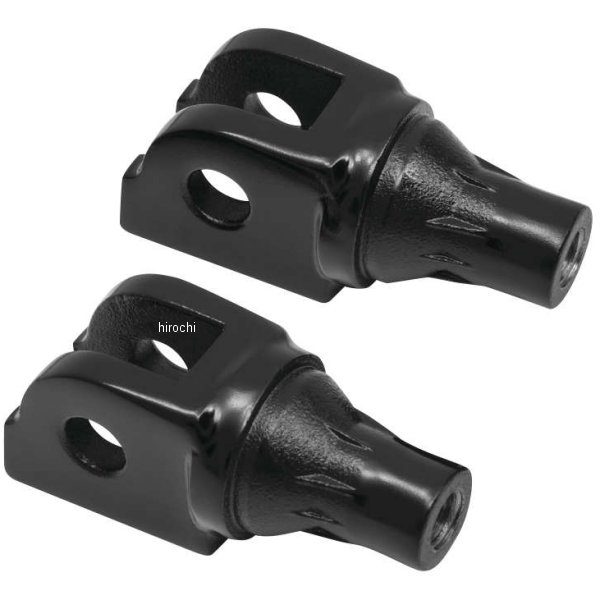 ペグアダプター テーパー ドライバー側 18年-21年 FLSB、FXBB 黒 2個入り