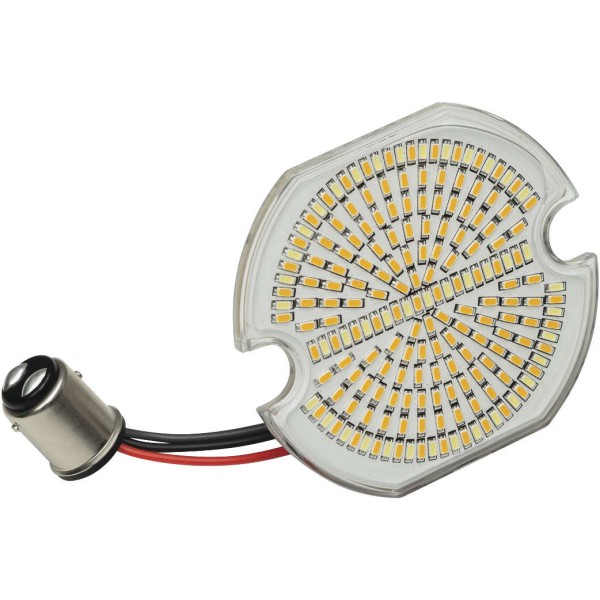 LED ウインカーインサート 1157 ダブル球 白/アンバー