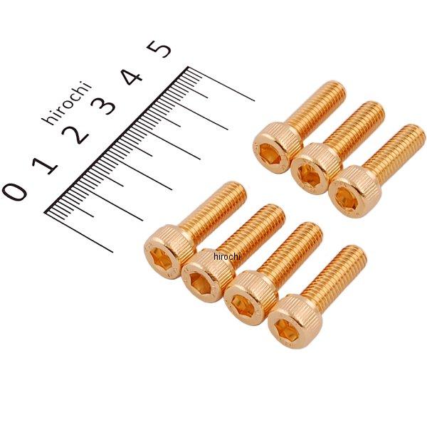 24Kメッキ ステンレスパルサーカバーネジセット 83年-01年GPZ900R M6x20 7個入り