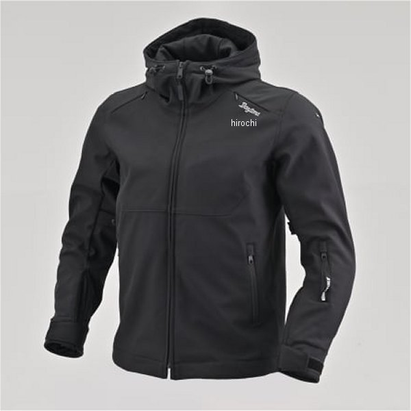 DAYTONA  DJ017 イージーソフトシェルパーカー ブラック Lサイズ