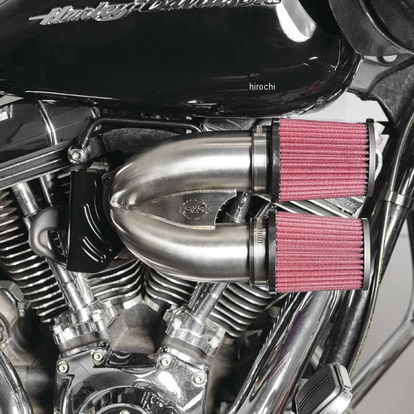 エアクリーナーキット インダクション調整 08年-16年 FLH、FLT ステンレス