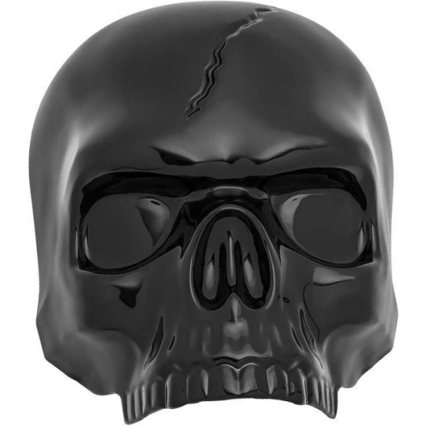 ホーンカバー ウォーターフォールタイプ用 スカル 黒