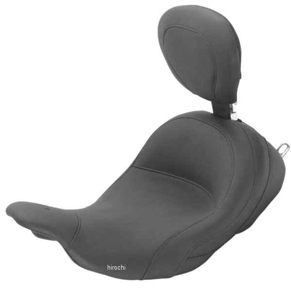 ソロ シート ローダウン 08年以降 FLH、FLT ビンテージ バックレスト付き