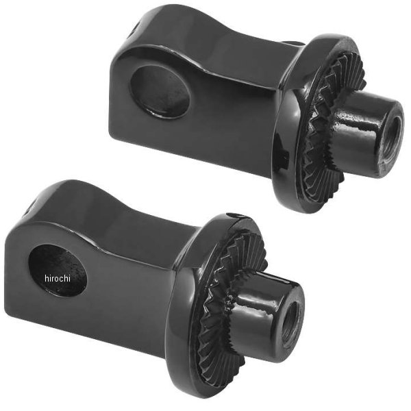 ペグ アダプタ スプライン 10年-18年 XL1200X、XL1200C、XL1200V 黒