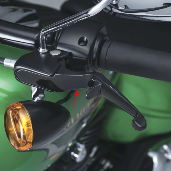 トリガー レバー 左右ペア 15年-17年 ソフテイル 黒