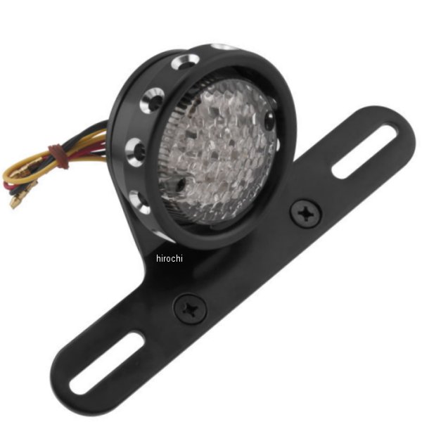 LED テールライト 2.75インチ ラウンド 黒