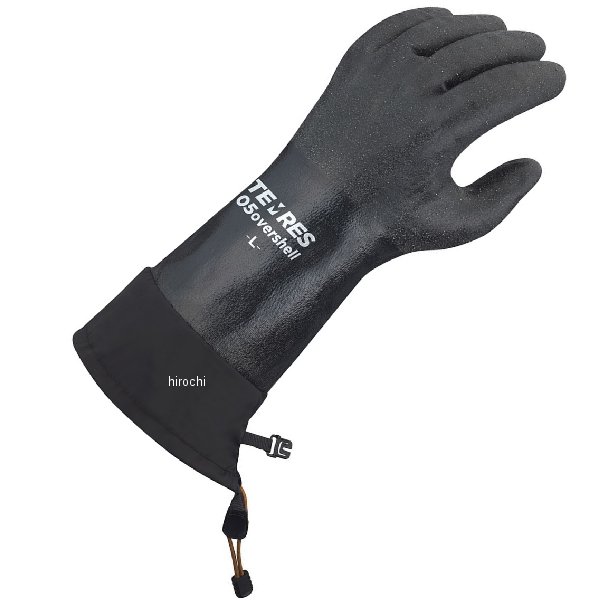 TEMRES 05overshell 防寒 防水手袋 カフ付き ブラック LL