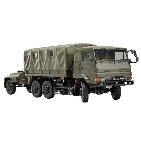 1/35 陸上自衛隊 3 1/2tトラックSKW-476w/野外炊具1号22改&1t水タンクトレーラ