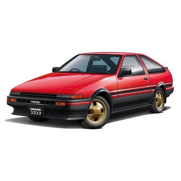 1/24 プラモ トヨタ AE86 スプリンタートレノGT-APEX '84