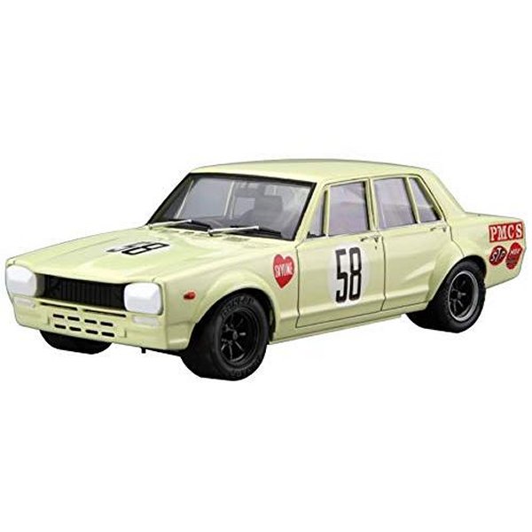 1/24 プラモ ニッサン PGC10 スカイライン2000GT-R JAFグランプリ'70