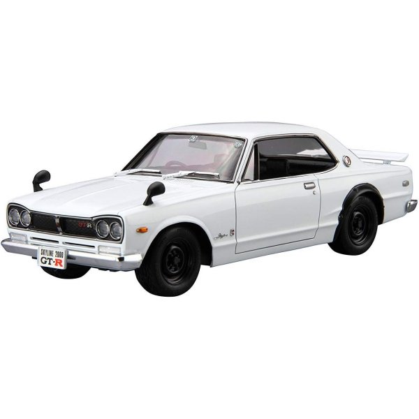 1/24 プラモ ニッサン KPGC10 スカイラインHT2000GT-R '71