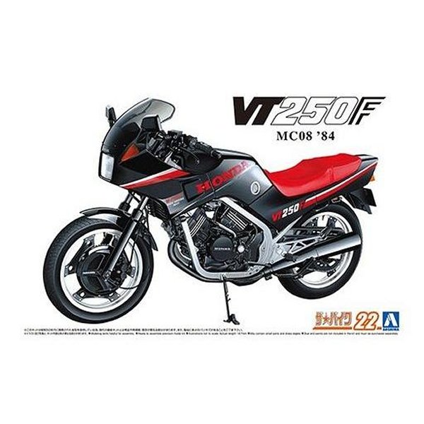 1/12 プラモ ホンダ MC08 VT250F '84