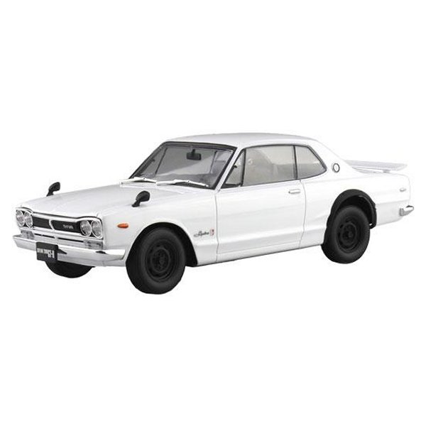 楽プラ KPGC10 スカイラインHT 2000GT-R 1971 ホワイト