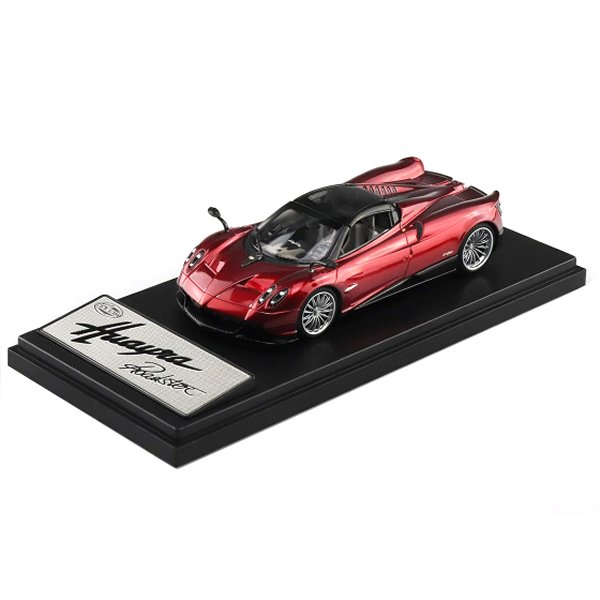 アオシマ 1/43 完成品プラモ PAGANI Huayra Roadster レッド