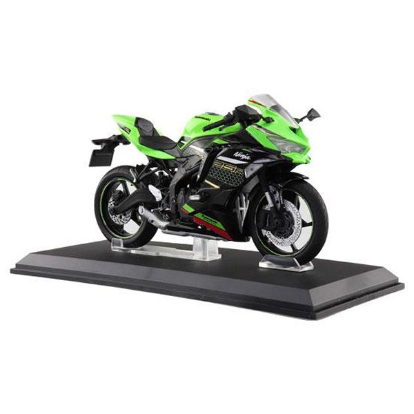 アオシマ スカイネット1/12 完成品プラモ カワサキ Ninja ZX-25R ライムグリーン×エボニー