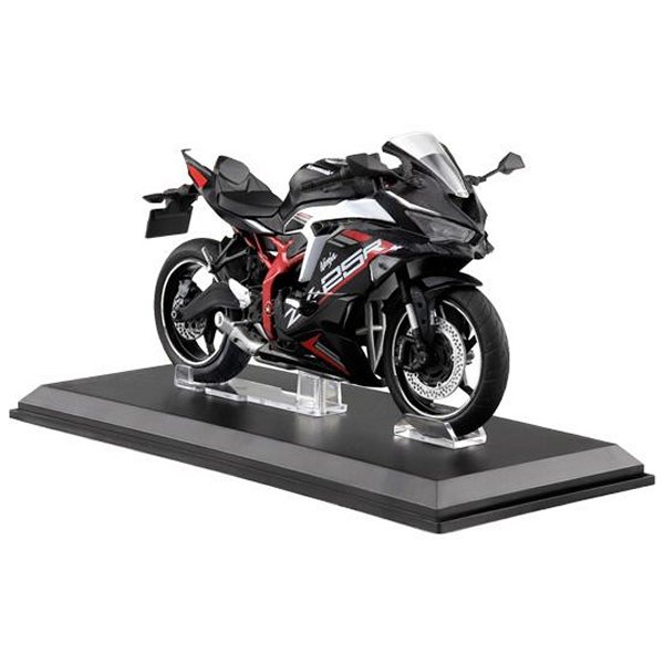 アオシマ スカイネット1/12 完成品プラモ カワサキ Ninja ZX-25R メタリックスパークブラック×パール