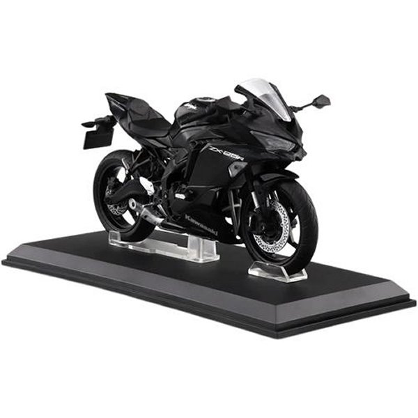 アオシマ スカイネット1/12 完成品プラモ カワサキ Ninja ZX-25R メタリックスパークブラック