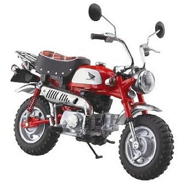 アオシマ スカイネット1/12 完成品プラモ ホンダ モンキー・リミテッド　モンツァレッド
