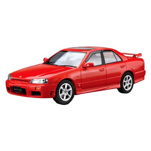 1/24 プラモ ニッサン ER34 スカイライン 25GT-X ターボ '98/25GT ターボ '01