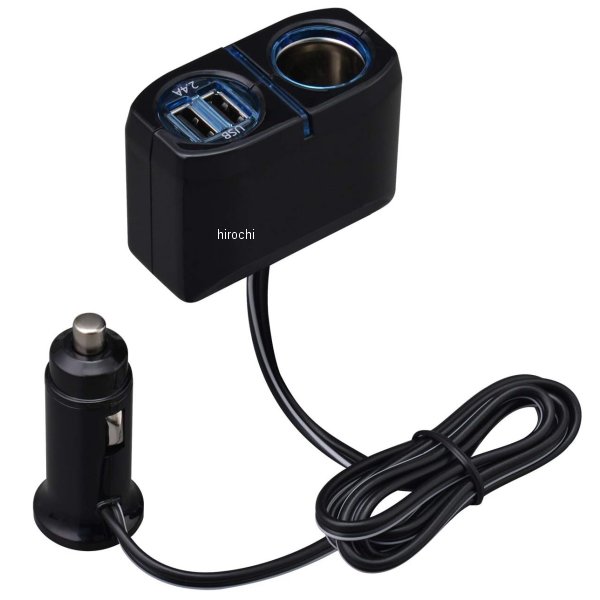 1DC+2USBコードソケット