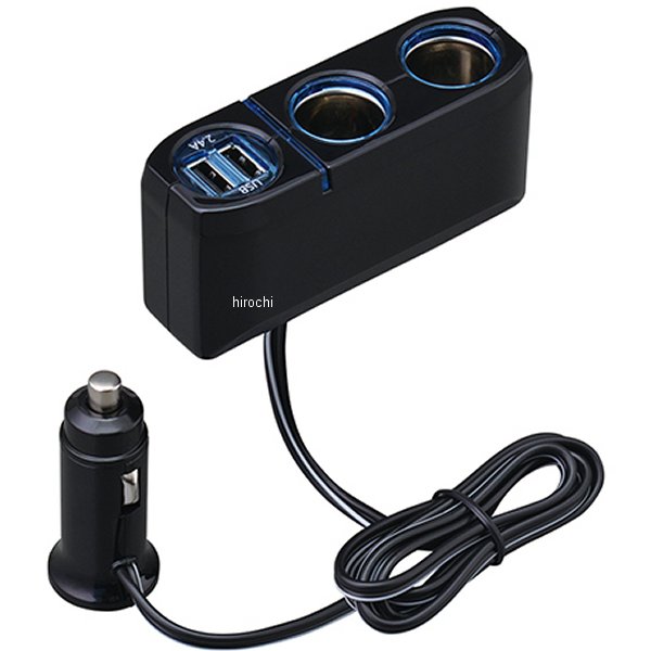 2DC+2USBコードソケット