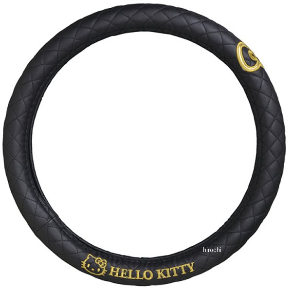 ハローキティ ハンドルカバーブラック