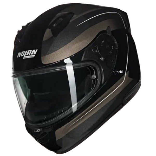 フルフェイスヘルメット N606 ERMETICO 黒/ストーン 344 Lサイズ