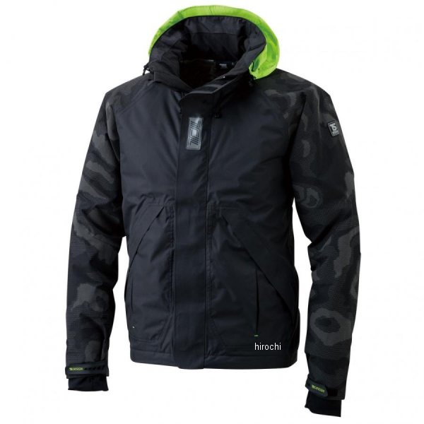 メガヒートフラッシュ防水防寒ジャケット 黒 Mサイズ