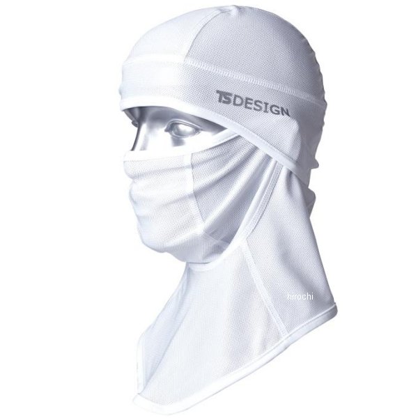 BALACLAVAアイスマスクメッシュ 白 フリーサイズ