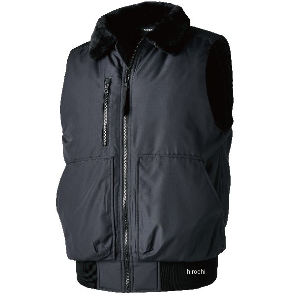 ウィンターフライトベスト チャコールグレー 6Lサイズ