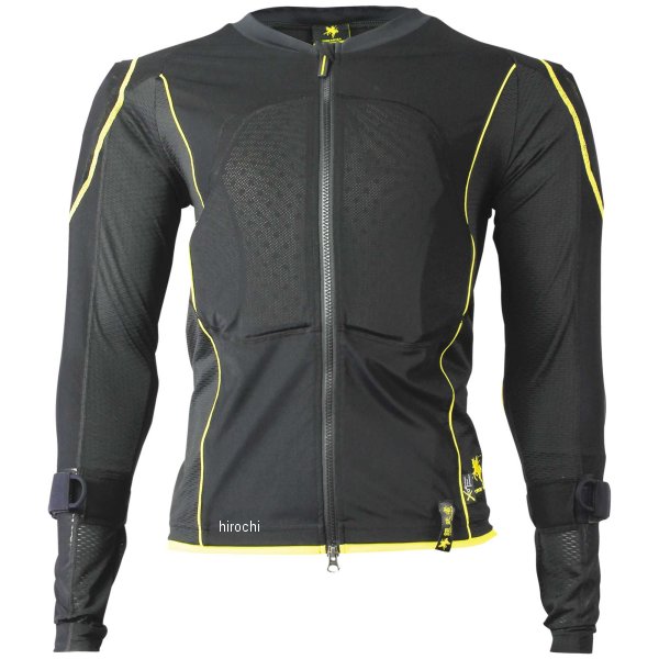 ボディプロテクター XRDレイヤリングパッド使用 フラクタルモデル 黒 XLサイズ