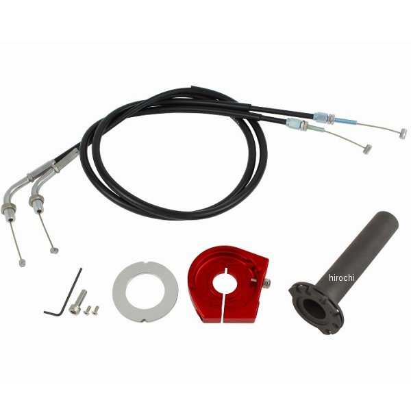 スムーススリムラインハイスロットルキット 92年-07年 CB400SF、FTR223 赤