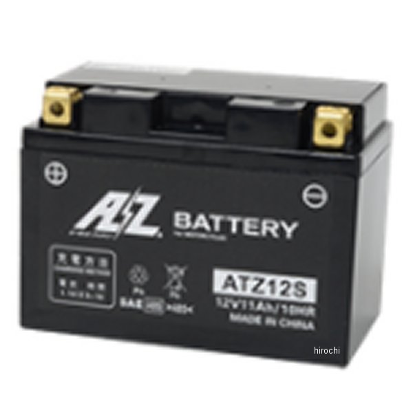 ATZ12S  バッテリー 液入り充電済