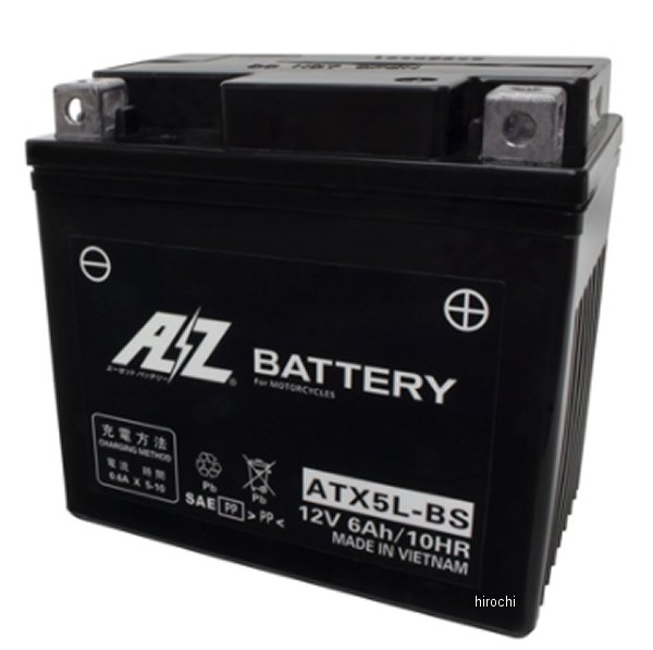 ATX5L-BS  バッテリー 液入り充電済
