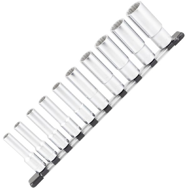 ディープソケットセット(12角・ホルダー付)