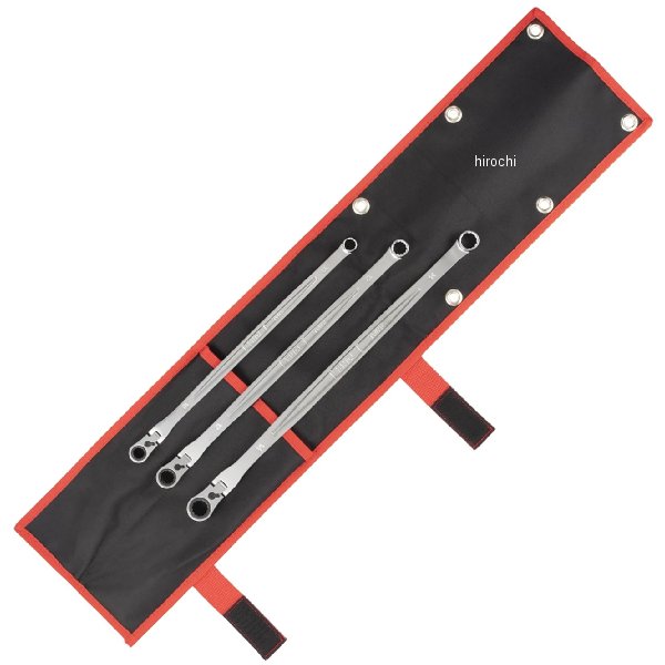 超ロング首振ラチェットめがねレンチセット