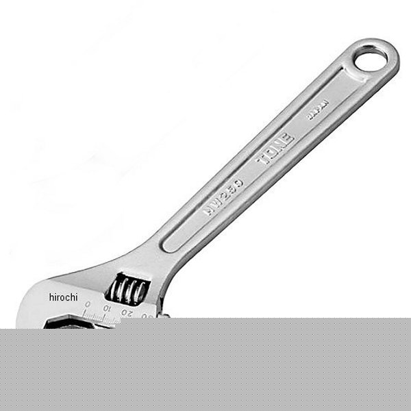 モンキレンチ(目盛付) 開口サイズ 46.5mm 長さ 300mm