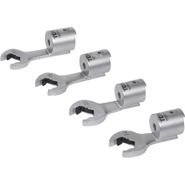 差替式トルクレンチ用クイックスパナヘッドセット