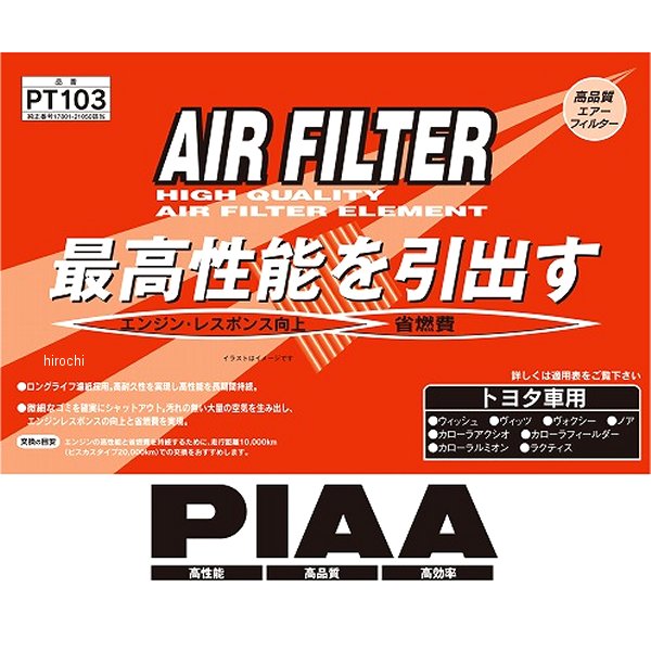 エアーフィルター トヨタ