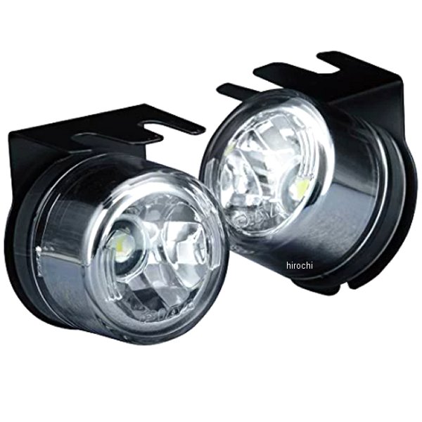 2輪LEDランプシリーズ DR305 FLOOD/6000K 12V 2W 2個セット