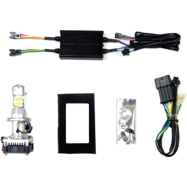 H4LEDヘッドライトバルブキット ライトレス LHL-K04 3000k 19年以降 W800