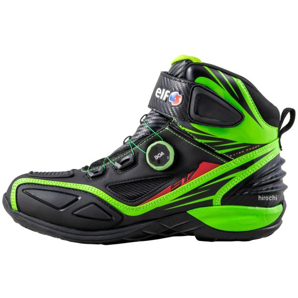 シューズ 17 ライディングシューズ 緑 25.0cm