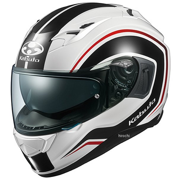 フルフェイスヘルメット KAMUI 3 KNACK 白黒 XLサイズ