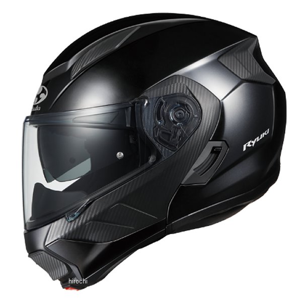 システムヘルメット RYUKI ブラックメタリック Lサイズ