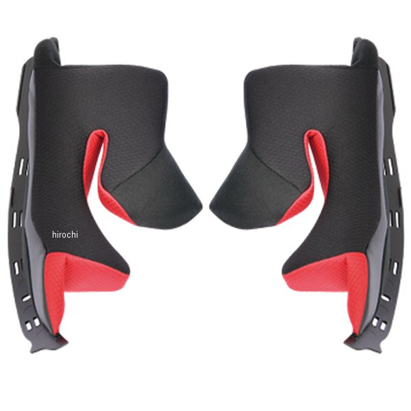 KF17 チークパッドセット 黒 L/XLサイズ 20mm