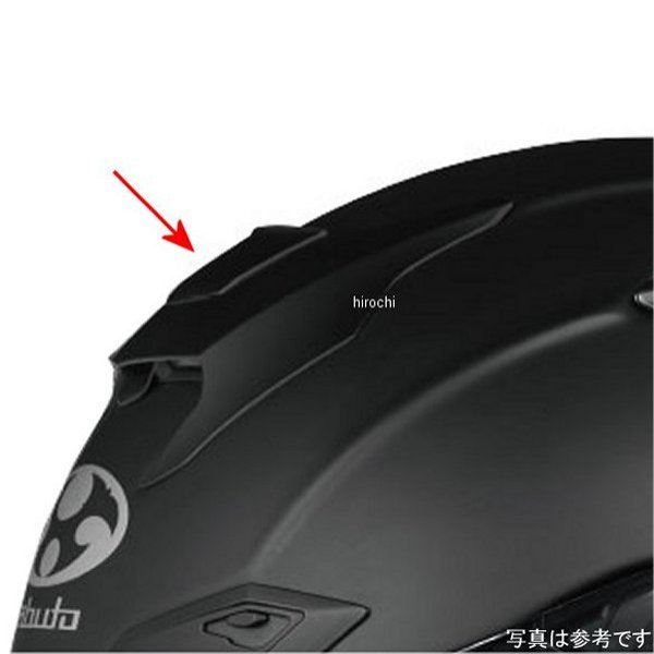 KF17 ヘッドセンターベンチレーション フラットブラック