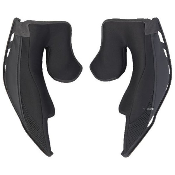 エアロブレード6チークパッドセット ダークグレー 25㎜(S～XL)