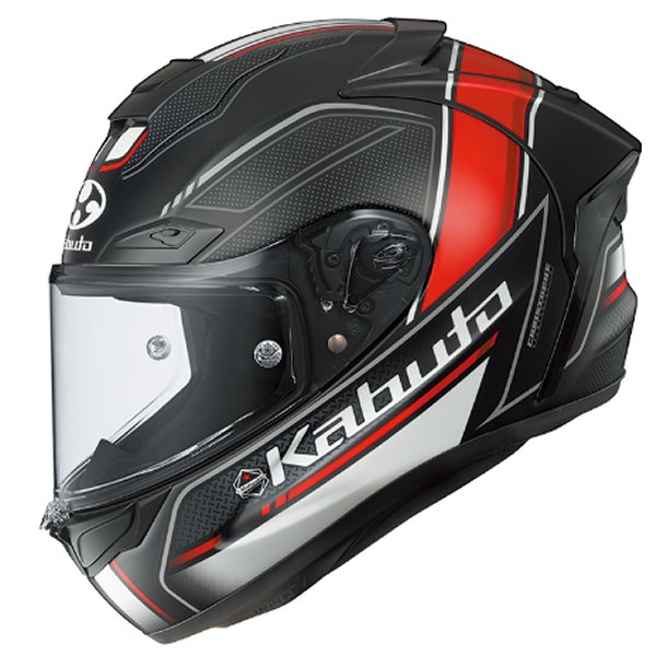 フルフェイスヘルメット F-17 フォルテ フラットブラックレッド XL サイズ